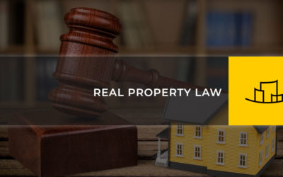 REAL PROPERTY LAW